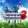 Xenoblade Chronicles 3 official cover art featuring main characters Noah and Mio in dynamic poses with a detailed fantasy background.