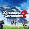 Xenoblade Chronicles 2 box art showing Rex and Pyra with vibrant fantasy background on Nintendo Switch.