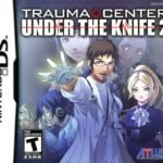 North American box art for Trauma Center: Under the Knife 2 featuring Derek Stiles and Naomi Kimishima.