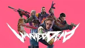 Official cover art for Wanted: Dead on PC featuring action-packed characters and B-movie style design