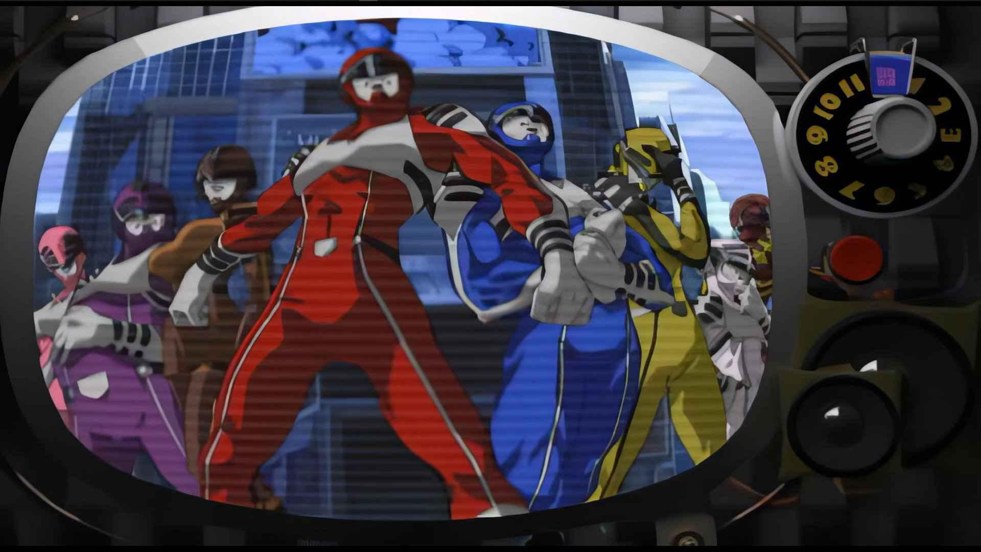 AI Upscaled video example in killer7