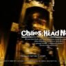 Chaos;Head Noah title screen with logo, “If you are God…” quote, and collapsed Shibuya cityscape.