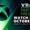 Xbox Partner Preview October 17 live event with new game trailers