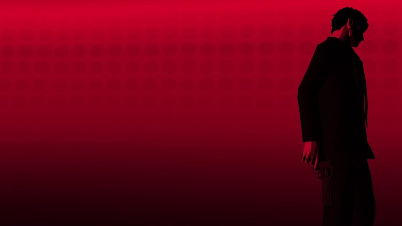 killer7 remastered update featuring red silhouette promotional visual