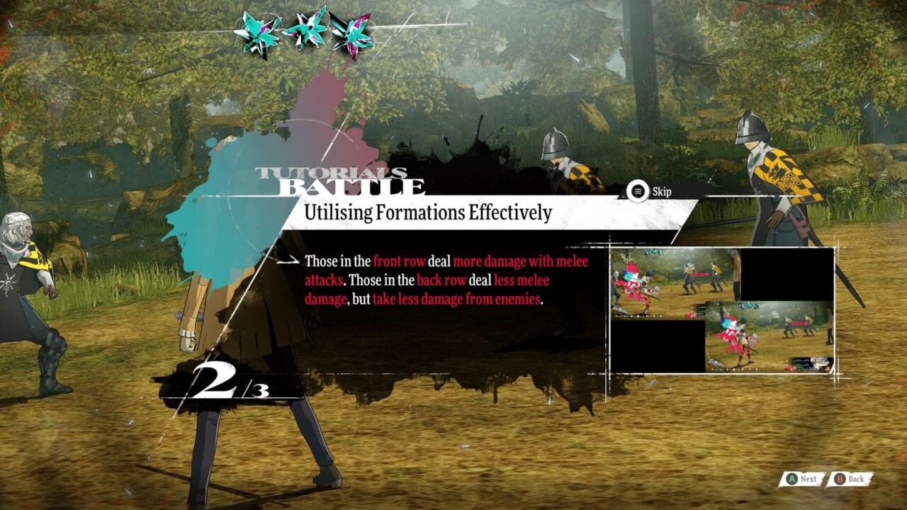 Formations tooltip used in 11 tips for Metaphor: ReFantazio guide.