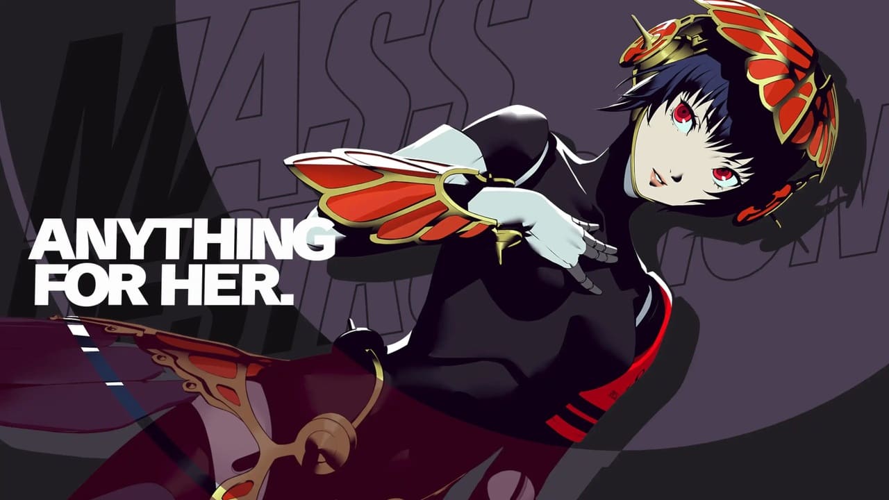 Metis victory screen in Persona 3 Reload: Episode Aigis displaying the quote “Anything For Her.”