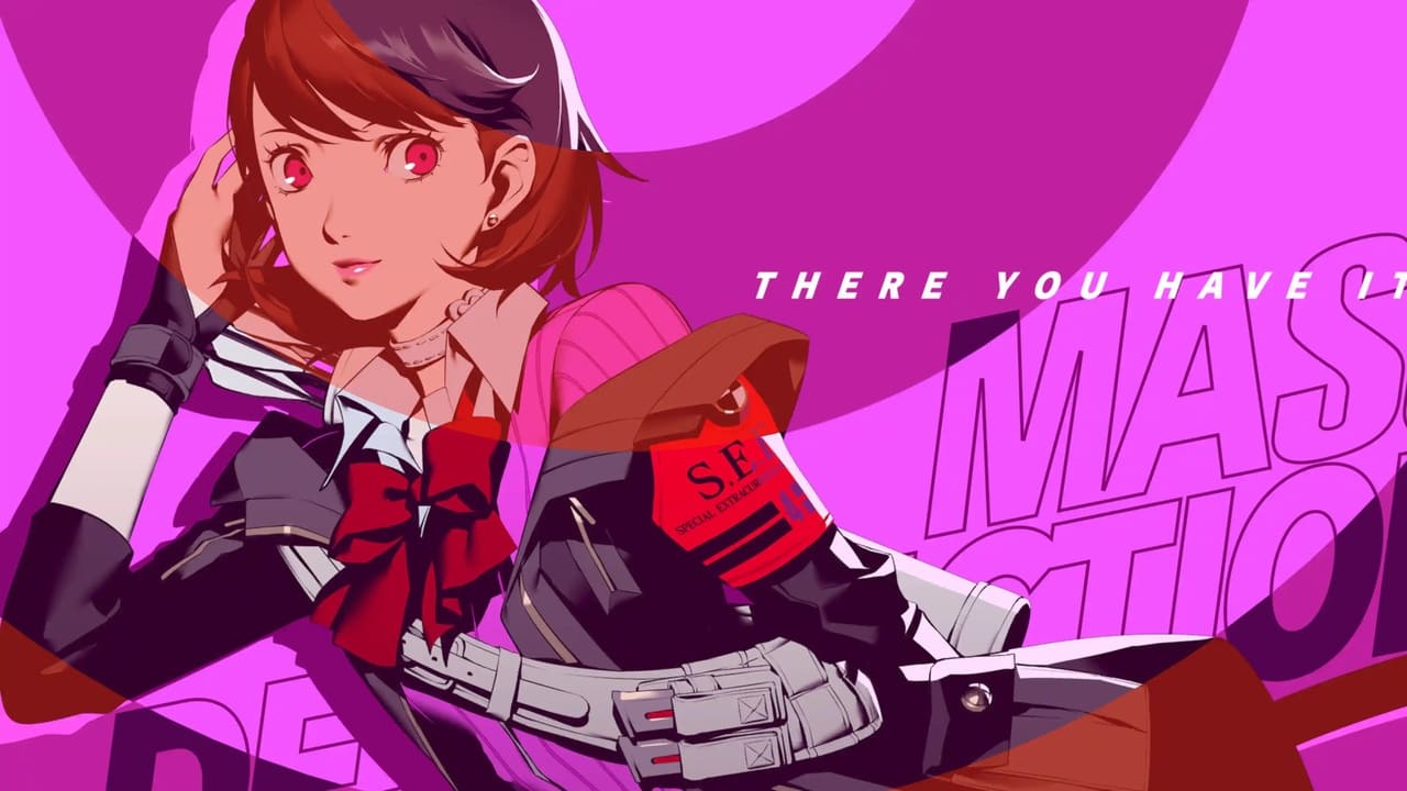 Yukari’s victory screen in Persona 3: Reload with the phrase “There you have it, Mass Destruction.”