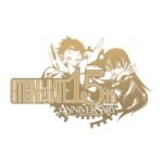 Steins;Gate 15th anniversary logo featuring Okabe and Kurisu