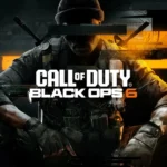 Call of Duty: Black Ops 6 cover art showing seated Black Ops agent with arms crossed and logo in the background.