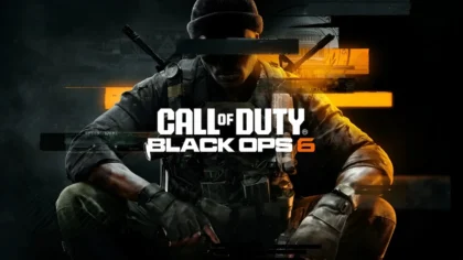 Call of Duty: Black Ops 6 cover art showing seated Black Ops agent with arms crossed and logo in the background.