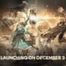 Girls’ Frontline 2 Exilium launch artwork showing multiple Tactical Dolls in combat, announcing the game’s December 3 release date