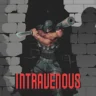 Intravenous game cover art featuring the protagonist in a shadowy environment with stealth-themed visuals.