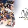 Virtua Fighter 5 R.E.V.O. key art featuring the full character roster