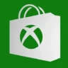 Xbox logo inside of a shopping bag with a green background