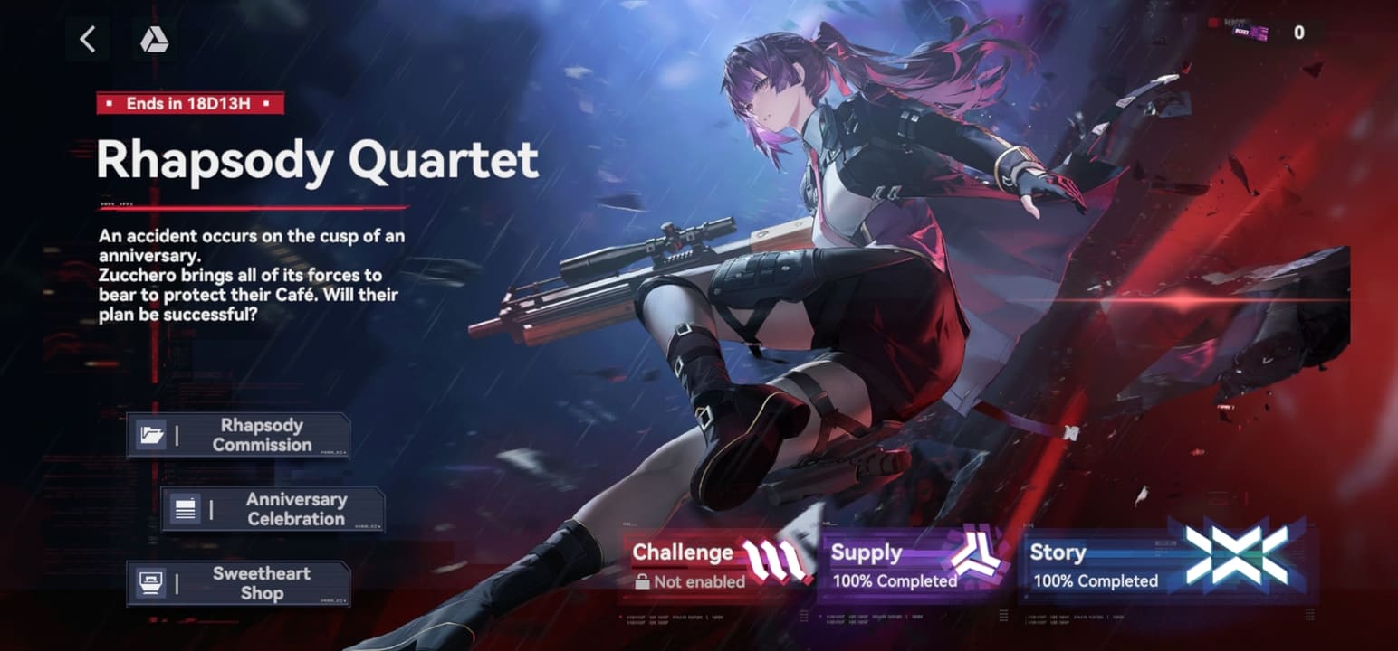 Rhapsody Quartet UI