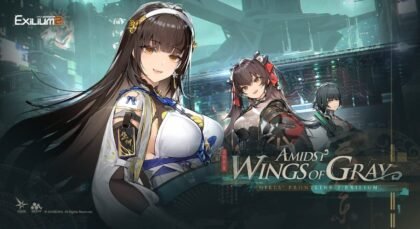 Diayan, Jingyu, and Zhaohui featured in Girls' Frontline 2 Exilium Amidst Wings of Gray artwork