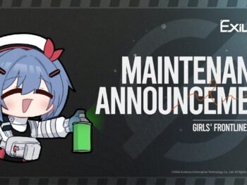 Maintenance Announcement for Girls' Frontline 2: Exilium