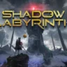 Shadow Labyrinth key art showing lone character before massive tower