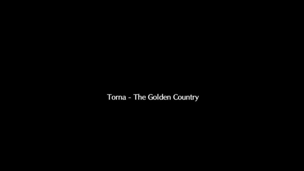 Title card for Xenoblade Chronicles 2: Torna ~ The Golden Country against a black background