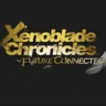 Xenoblade Chronicles Future Connected gold title on black background