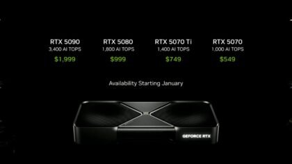 Nvidia 5000 RTX series