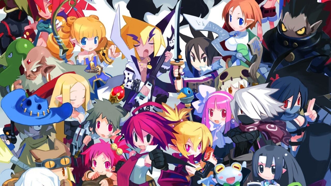 Nippon Ichi Software Disgaea series characters key art