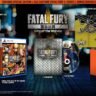 Fatal Fury City of the Wolves Deluxe Edition contents showing collector’s box, steelbook, artbook, soundtrack, poster, and PS5 game case