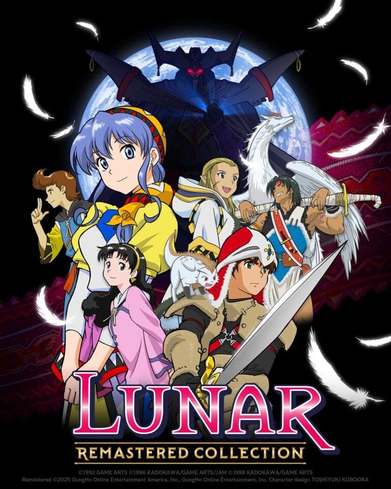 Reversible cover for Lunar Remastered Collection