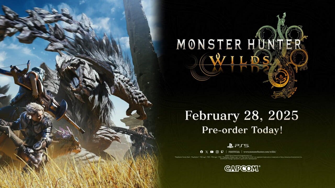 Monster Hunter Wilds cover art.