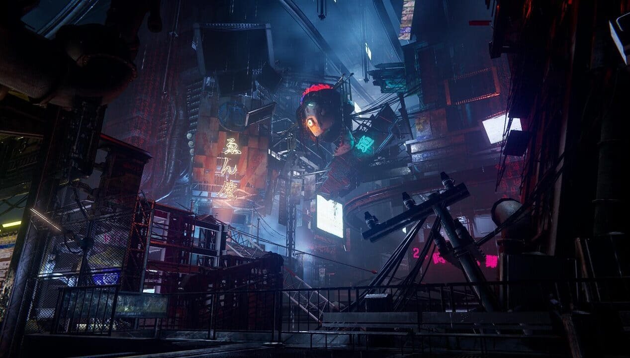 Ninja Gaiden 4's futuristic Tokyo.