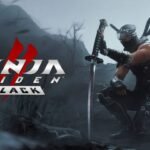 Ninja Gaiden Black 2 key art featuring Ryu Hayabusa with sword