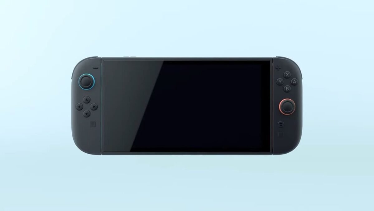 Handheld view from the Nintendo Switch 2 announced trailer.