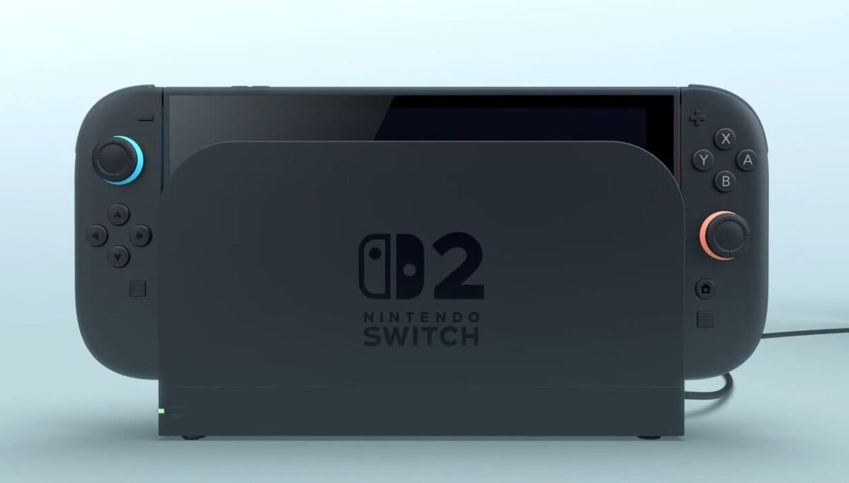 Docked hardware configuration from the Nintendo Switch 2 announced layout.