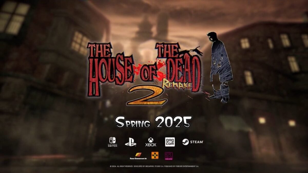 The House of the Dead 2 Remake key artwork with Spring 2025 release window