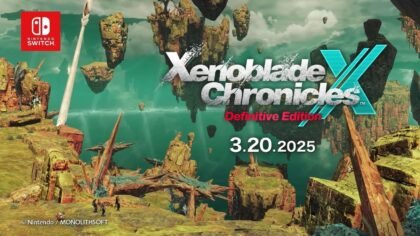 Xenoblade Chronicles X Definitive Edition showing updated world of Mira on Switch
