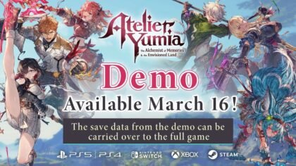 Atelier Yumia The Alchemist of Memories & the Envisioned Land demo available March 16 on PS5, PS4, Nintendo Switch, Xbox, and Steam