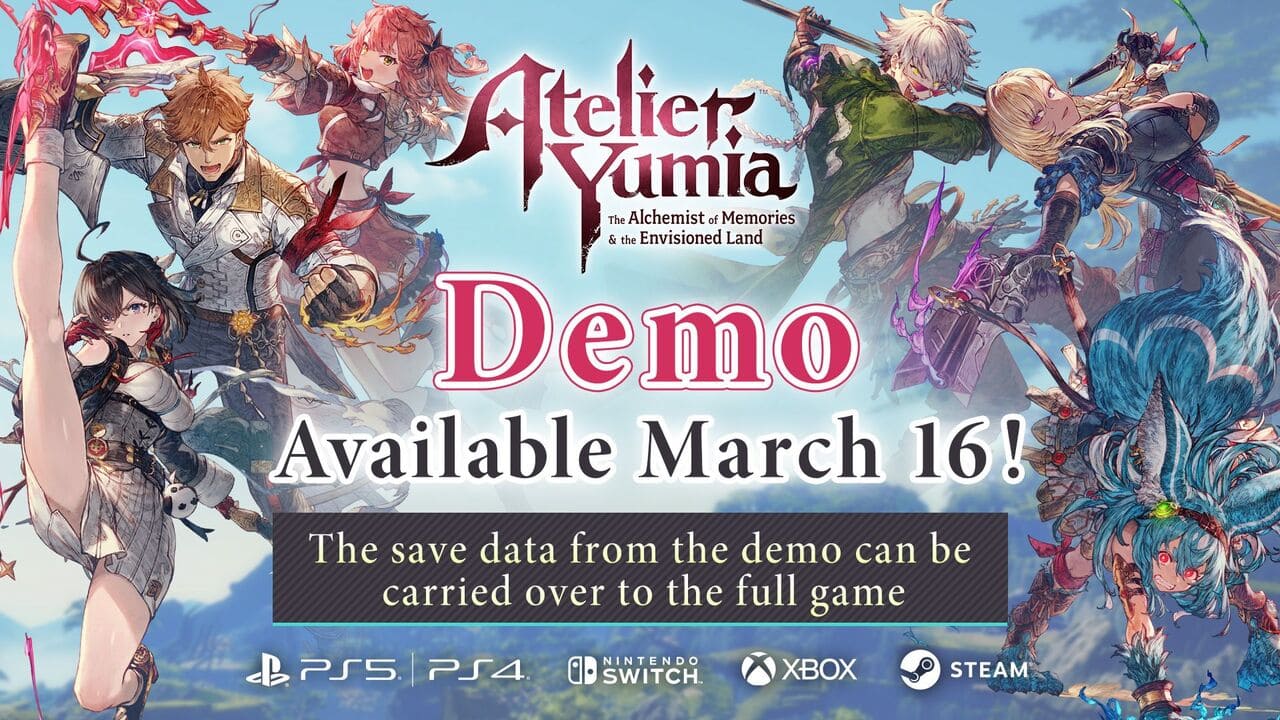 Atelier Yumia: The Alchemist of Memories & the Envisioned Land – Demo Now Available