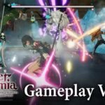 Atelier Yumia The Alchemist of Memories gameplay video showing real-time combat during a boss encounter
