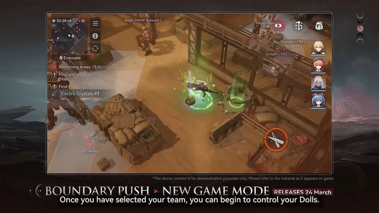 Boundary Push mode GFL2