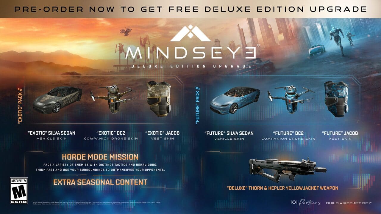 MindsEye Deluxe Edition content