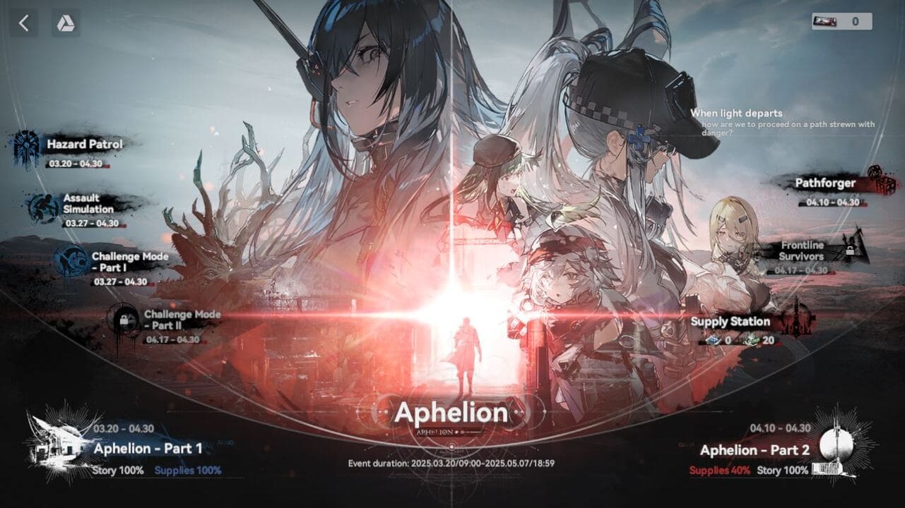 Aphelion Part II GFL2 Event