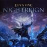 Elden Ring Nightreign key artwork featuring central character and title