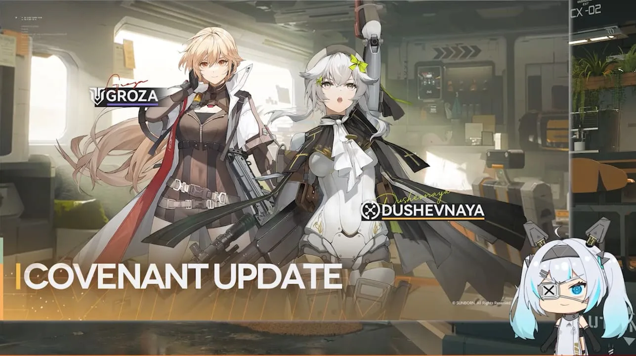 Covenant UI showing Groza and KSVK’s newly unlocked bond scenes.