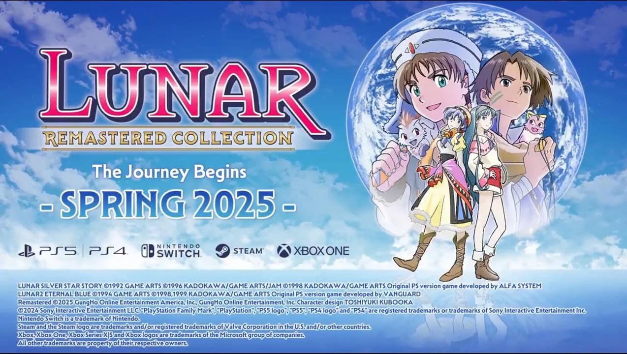 LUNAR Remastered Collection Releases April 18