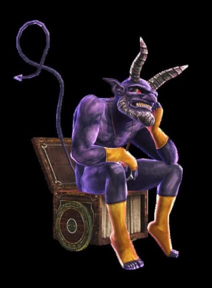 Belphegor demon in Raidou 1 HD 