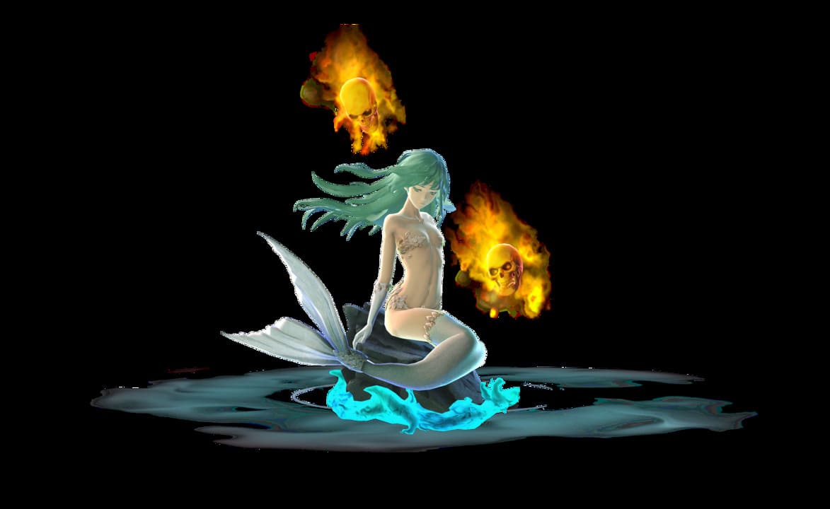 Mermaid demon in Raidou 1 HD
