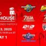 Nintendo Treehouse Live Switch 2 Day 1 banner showing featured games and broadcast details