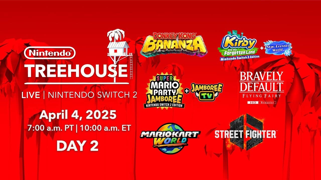 Nintendo Treehouse Switch 2 Day 2 Recap – Every Game & Gameplay Demo Shown