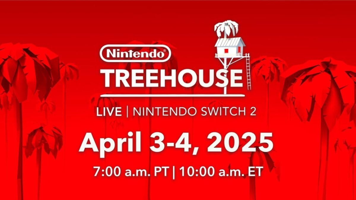 Nintendo Treehouse Live announces Switch 2 games showcase on April 3–4, 2025