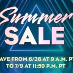 Nintendo eShop Summer Sale 2025 promotional image showing sale dates from June 26 to July 9